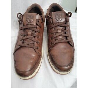 Cole Haan Men's Leather Vartan Sport Ox Sneakers Size 11.5 M Brown